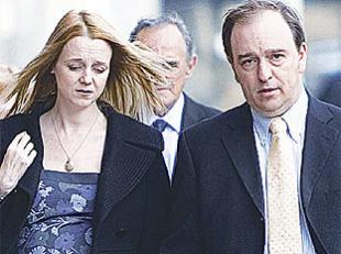 Indya's parents Sian and Nigel Trevelyan